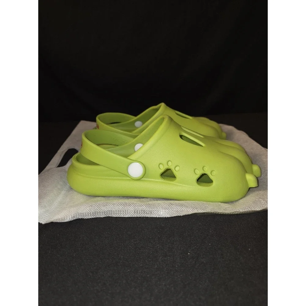 Classic Clog Dreamworks Shrek‎ Foot Lime Green 209378-3TX Size Kids C1/ E10 NEW